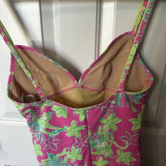 Lilly Pulitzer One-Piece Swimsuit, Size 10 - Picture 6 of 7